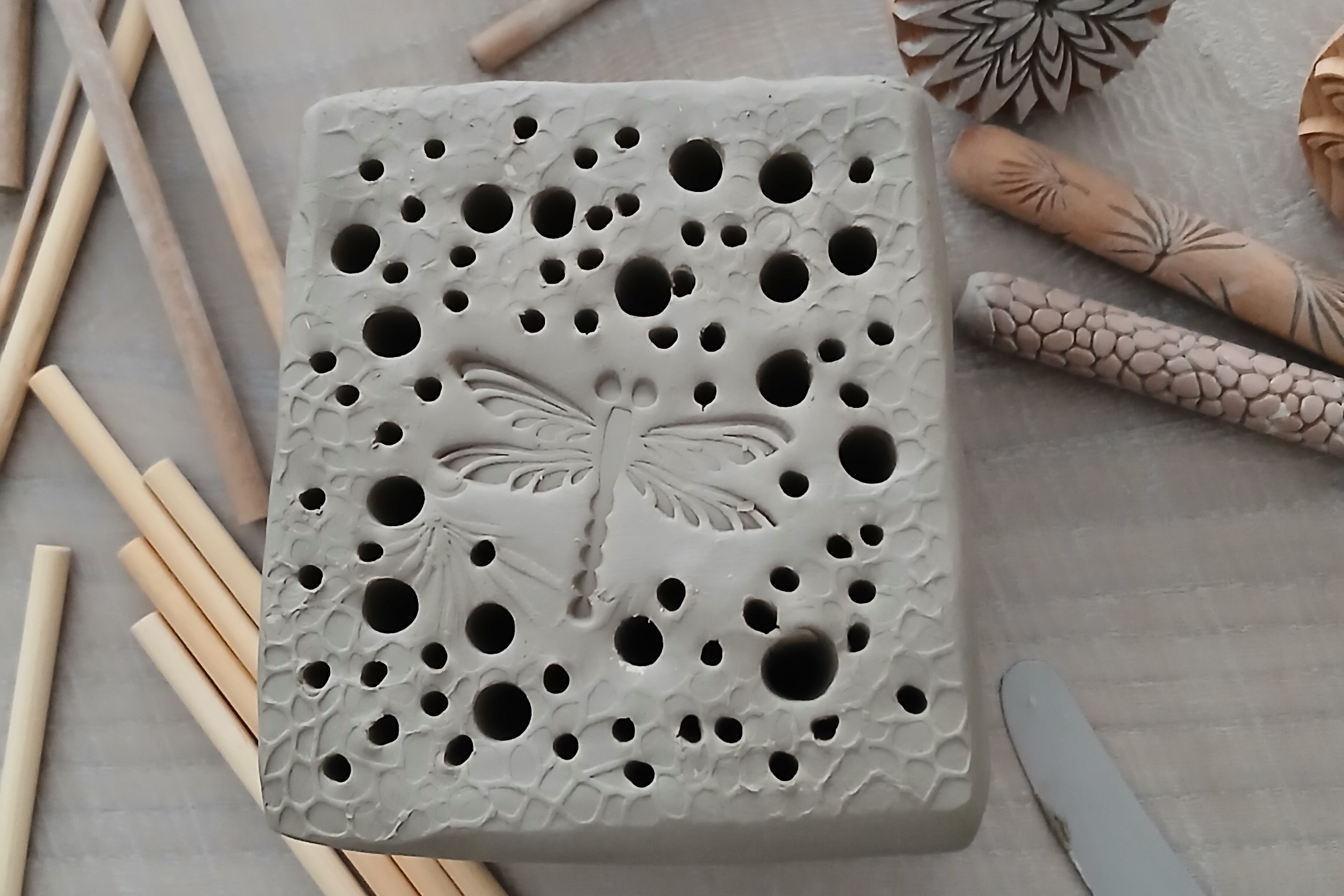Töpferkurs: Bienenstein