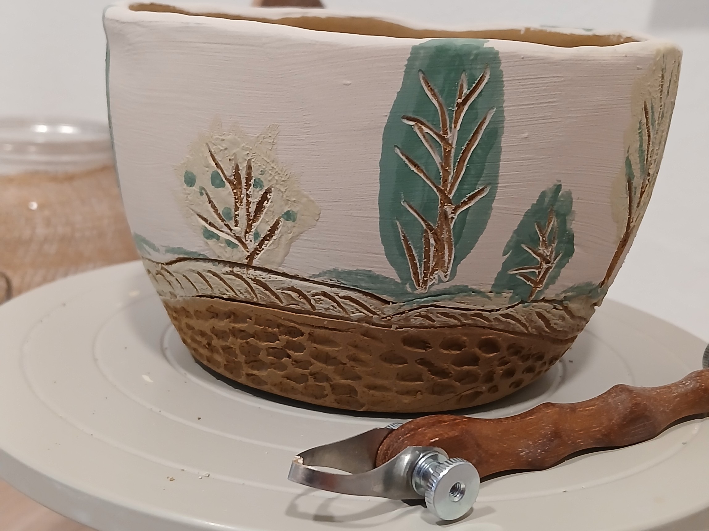 Sgraffito Workshop für Erwachsene