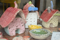 Kindertöpferkurs Insektenhotels für Marienkäfer