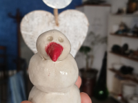 Töpferkurs für Kinder - Schneemann und Schneefrau