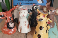 Kindertöpferkurs: Zaunhockertiere